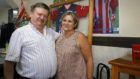 Manolete y Beli, los padres de Borja Garcs en su bar de Melilla