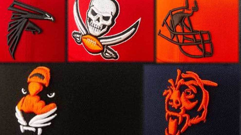 Disfruta del rediseo de los logos de la NFL para una espectacular...