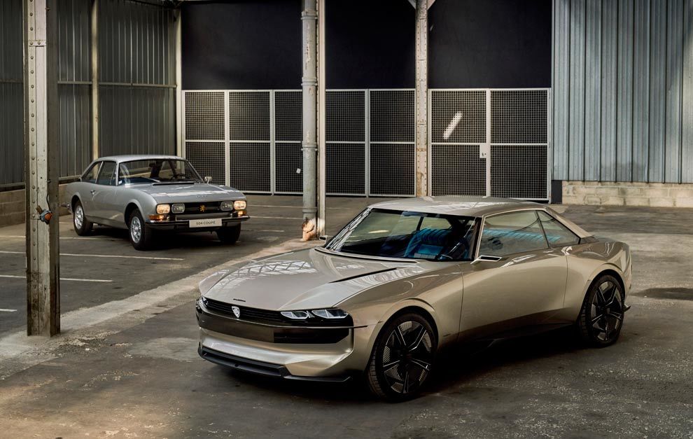  Peugeot E-Legend Concept  regreso al futuro de la mano del   Coupé