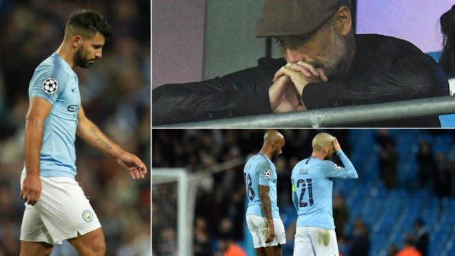 Manchester City&apos;s four-match Champions League losing streak