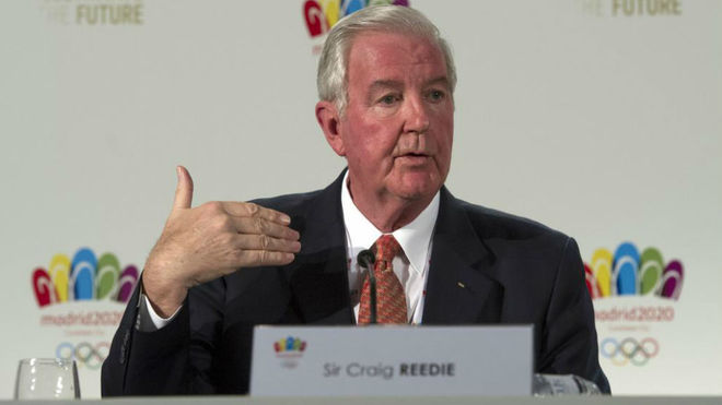 Craig Reedie, presidente de la AMA.
