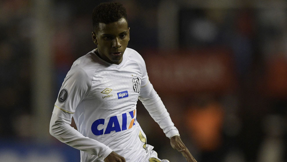 Rodrygo will arrive at Real Madrid in June 2019.