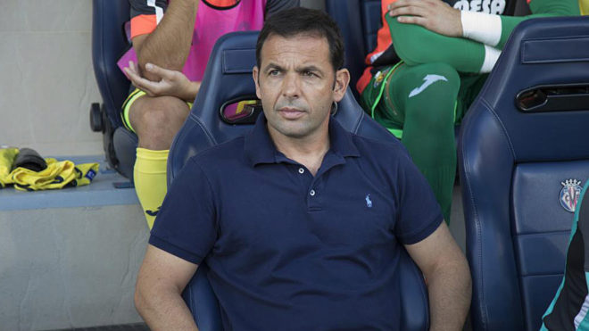 Villarreal manager Javier Calleja.