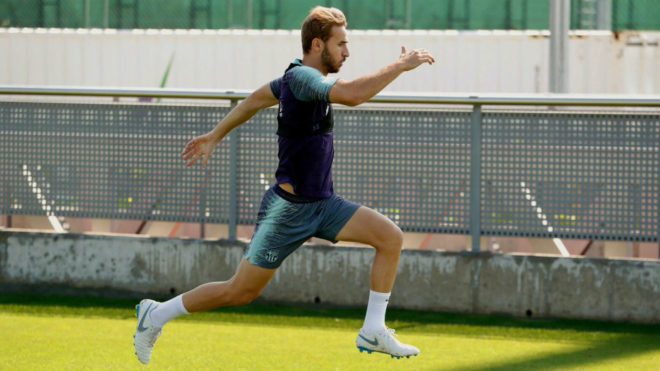 Samper, in a recovery session.