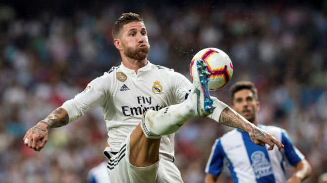 Ramos, ante el Espanyol