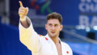 Niko Sherazadishvili, celebrando una de las victorias en el mundial
