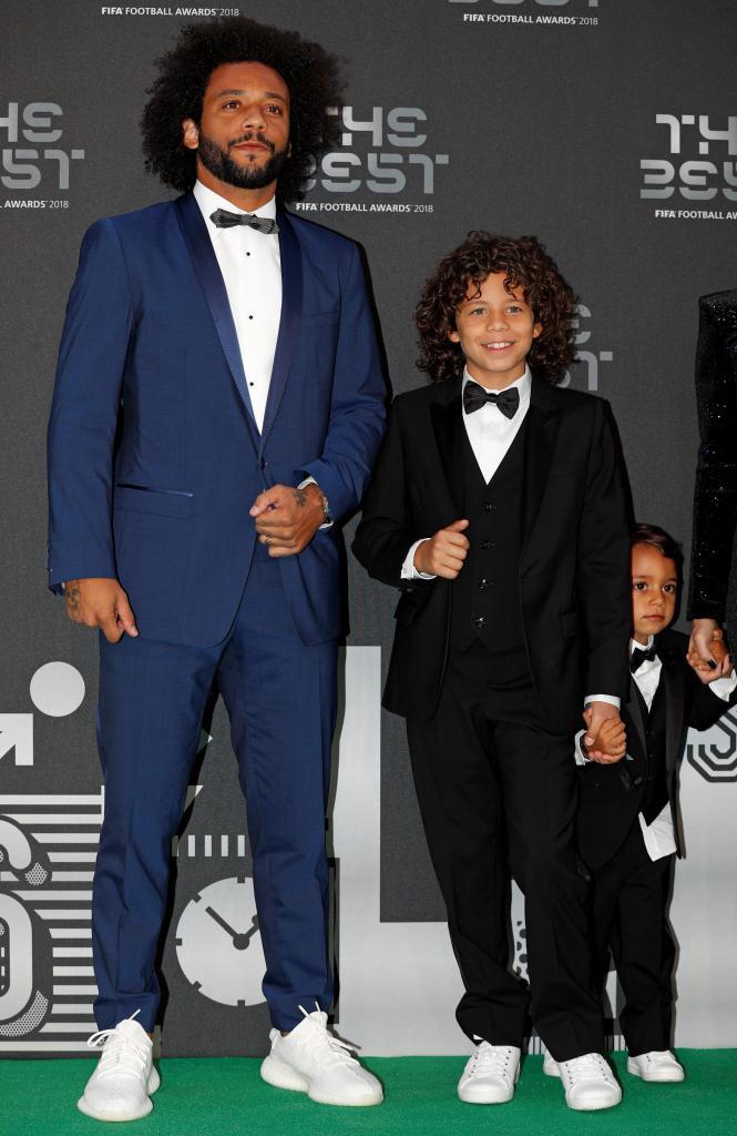 Marcelo with sons Liam and Enzo