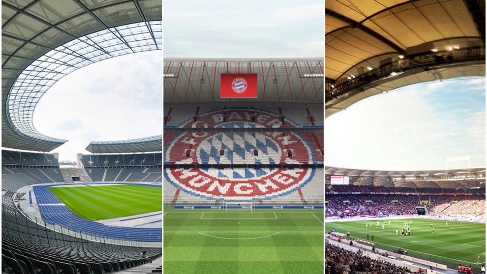 The stadiums that will be used for Euro 2024 in Germany