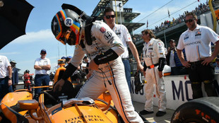 Fernando Alonso en la IndyCar