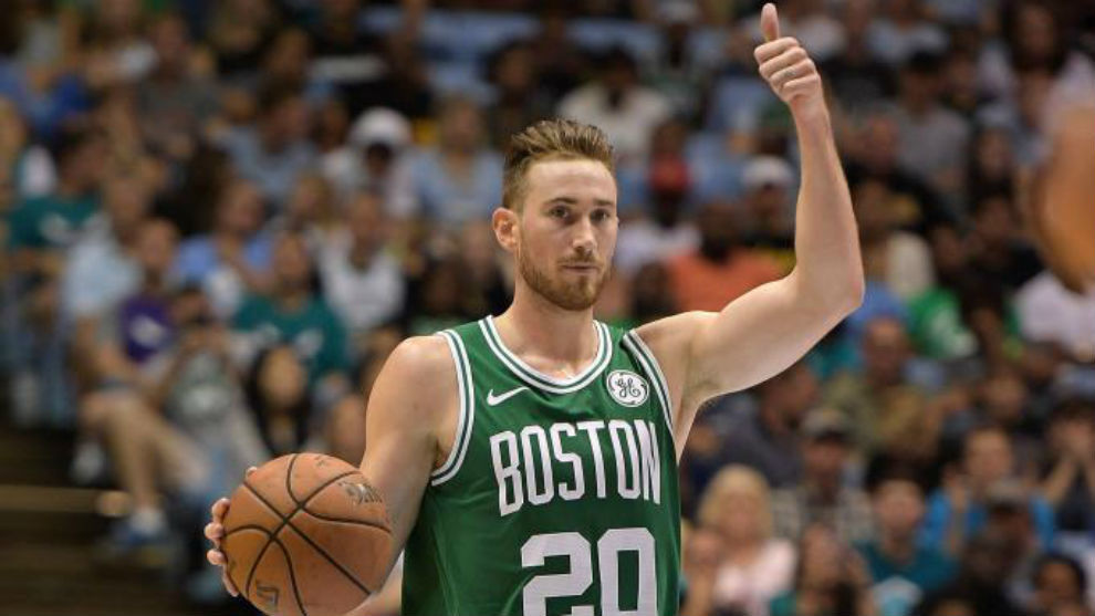 Gordon Hayward volvi a jugar con los Boston Celtics