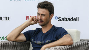 Ferrero, durante la entrevista