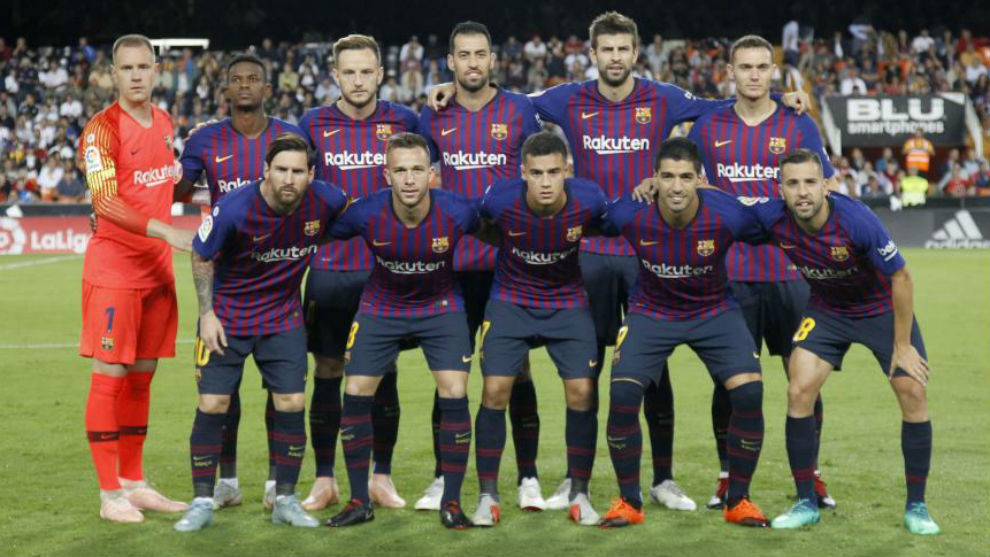 jugadores del barcelona plantel 2018