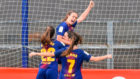 Las jugadoras del Bara Femenino celebran un gol.