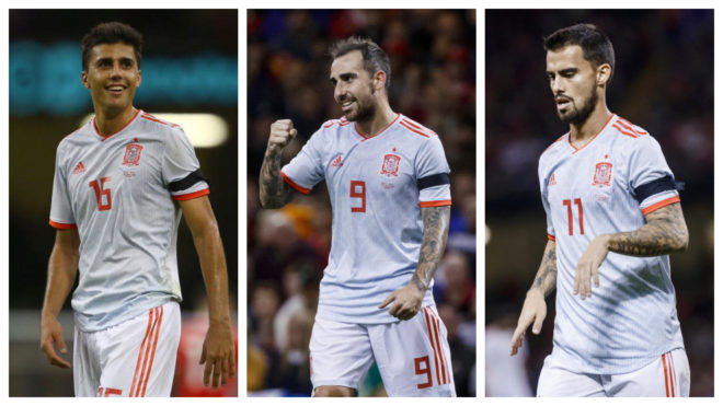Selección de España: Rodri, Alcácer y Suso tiran la de Luis | Marca.com
