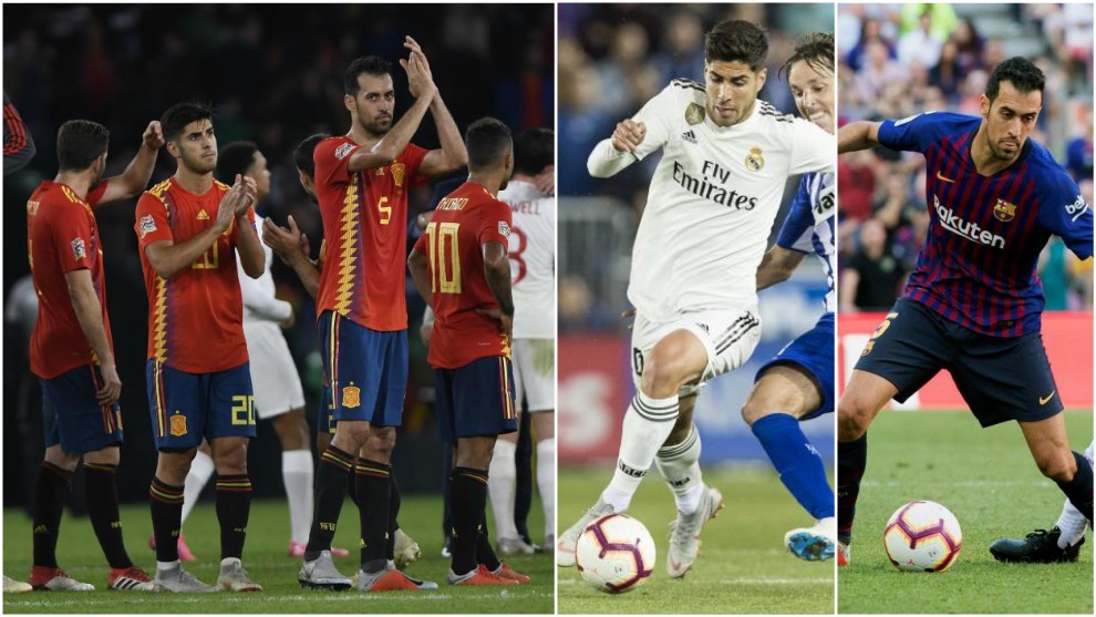 Asensio and Busquets.