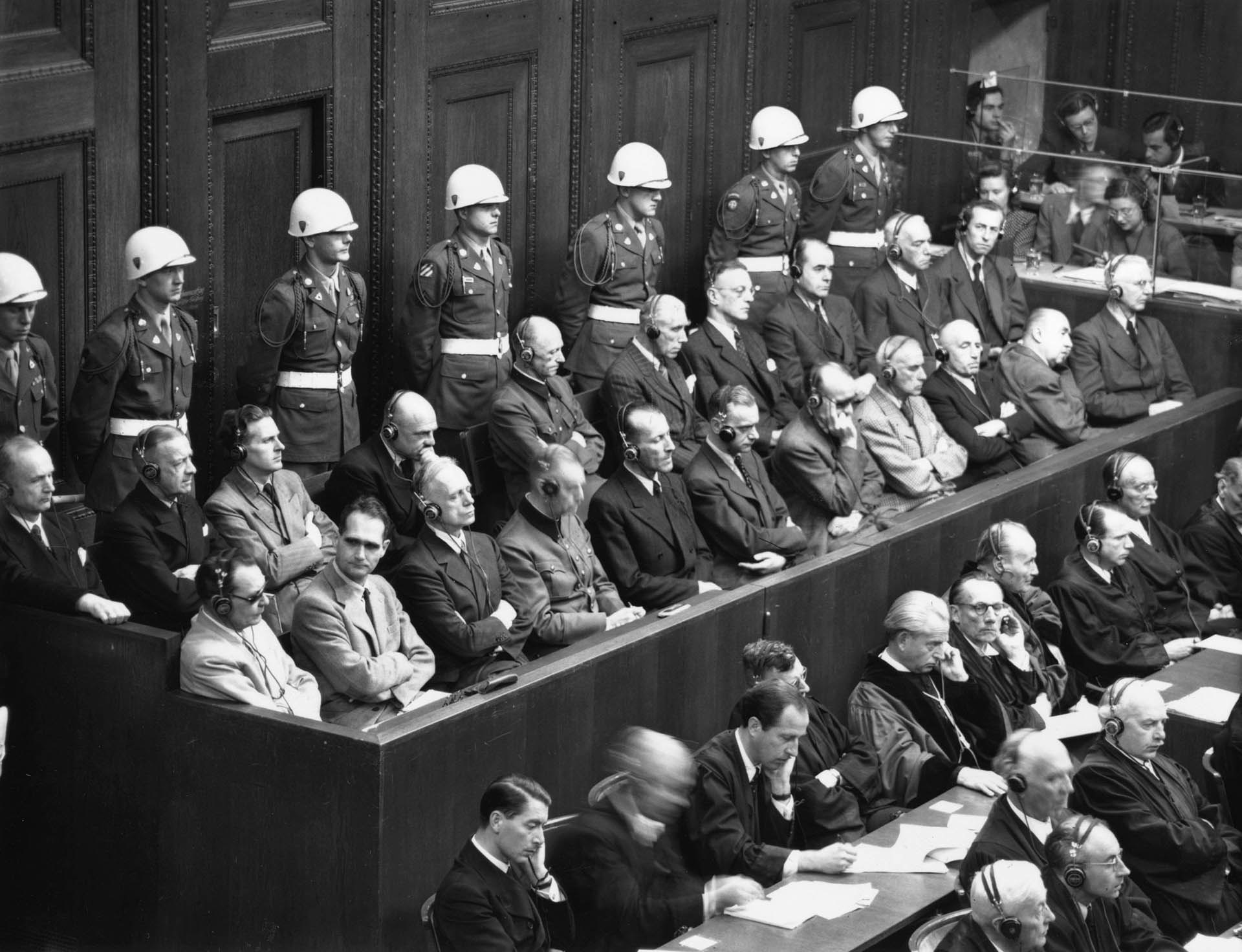 75 aniversario de las ejecuciones de Nuremberg: as murieron en la horca los colaboradores de Hitler