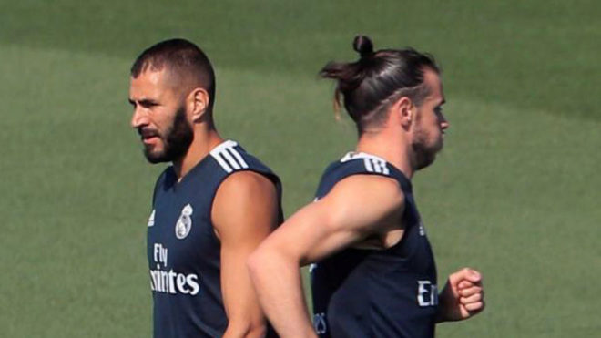 Karim Benzema and Gareth Bale
