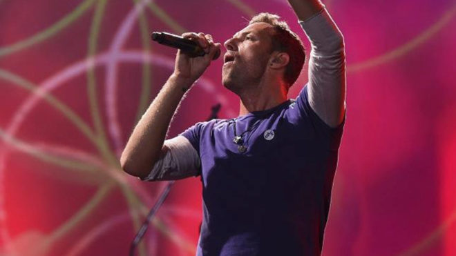 Chris Martin, lder de Coldplay
