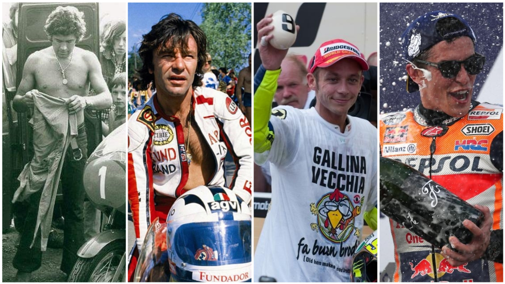 Agostini, Nieto, Rossi y Mrquez