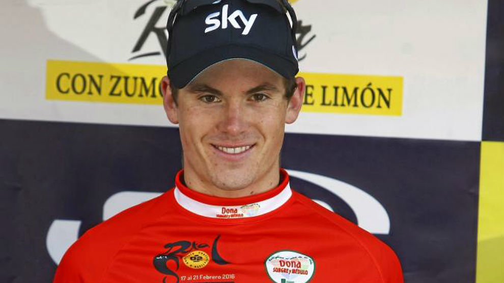 Ben Swift fue lder de la Vuelta a Andaluca 2016.