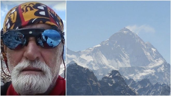 Imagen Francisco Candela  del alpinista fallecido en el Himalaya