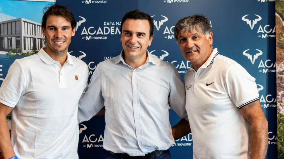 Nadal, Abel Matutes y Toni Nadal