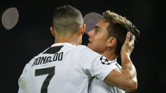 Cristiano Ronaldo and Paulo Dybala