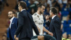 Bale, tras ser sustituido en un partido.