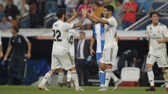 Isco and Asensio.