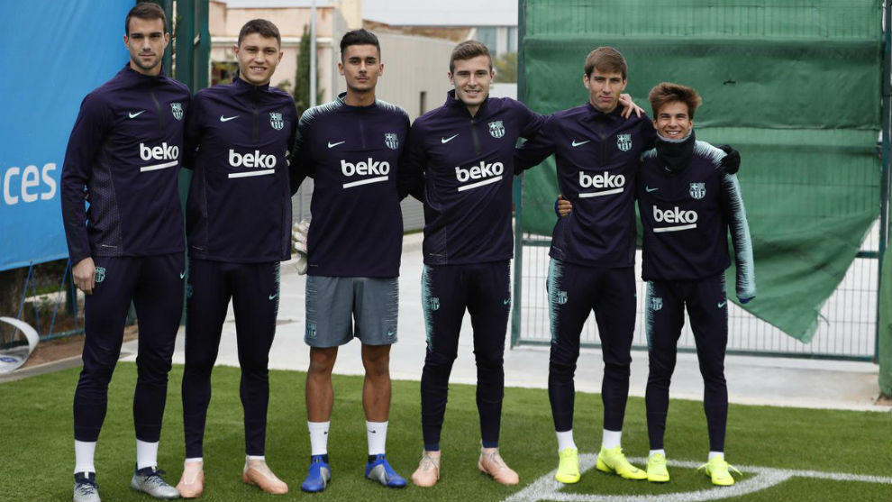 Barcelona youth players