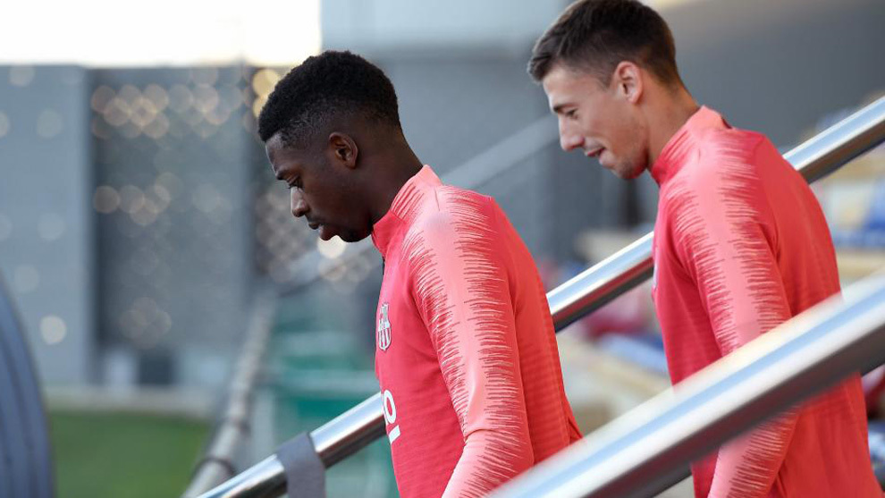 Dembele and Lenglet.