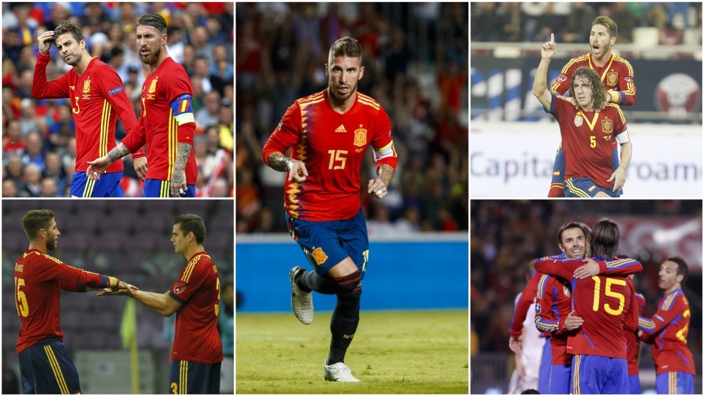Cincuenta Excelente cera Selección de España: Los 11 escuderos de Sergio Ramos | Marca.com