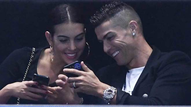 Georgina Rodriguez and Cristiano Ronaldo