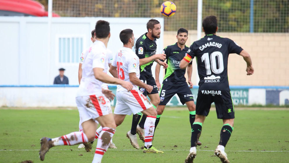 Imagen del partido amistoso entre el Eibar y el Huesca disputado en...
