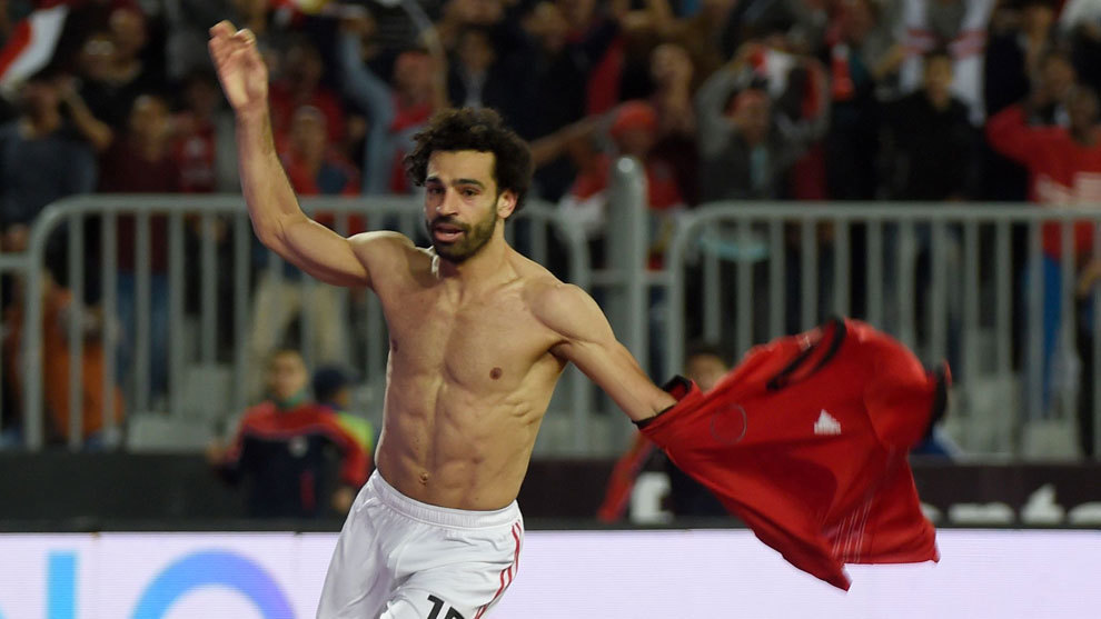 Salah decide el Egipto-Túnez en el 90' y el locutor enloquece: "¡¡Salah Superman!!"