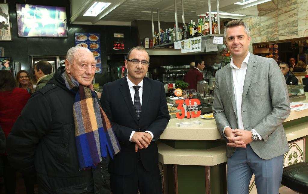 Antonio Sabugueiro, Juan Ignacio Gallardo y Michal Skalicky en la...