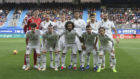 El once del Real Madrid que inici el partido en Ipurua.