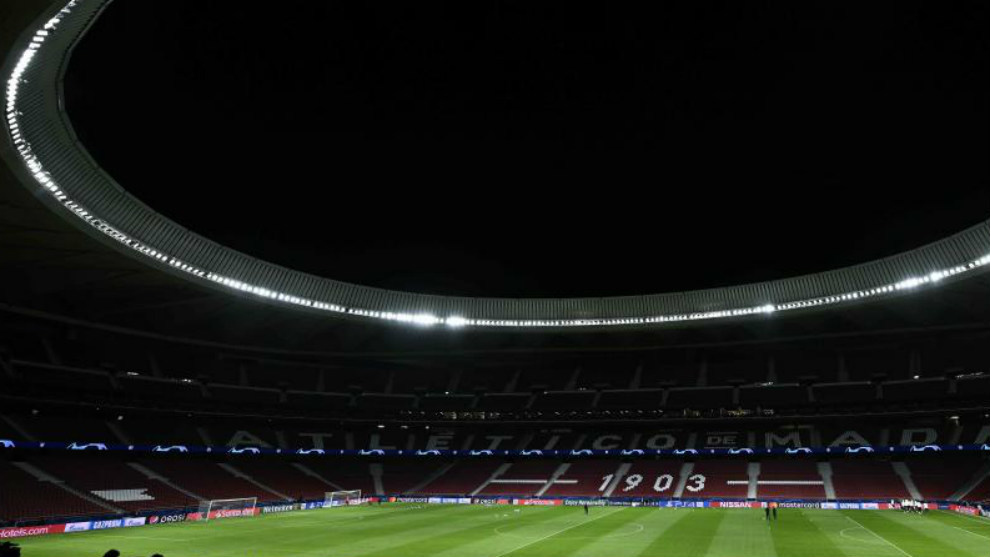 Atltico de Madrid vs Mnaco: Estadio Wanda Metropolitano.
