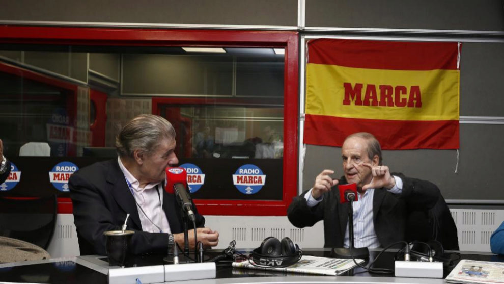 Vctor Hugo Morales y Jos Mara Garca en Radio MARCA.