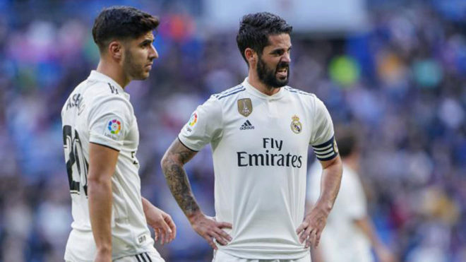 Marco Asensio and Isco Alarcon