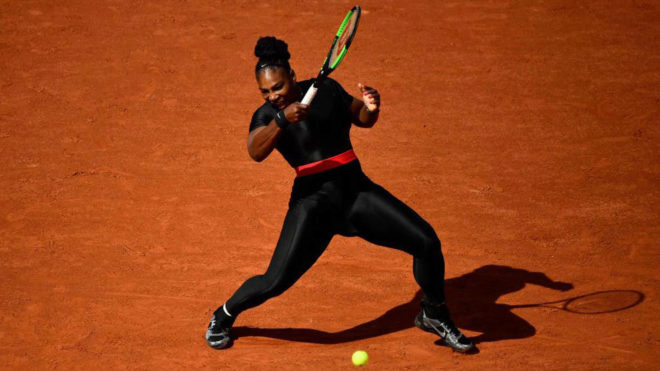 Serena Williams, en Roland Garros.