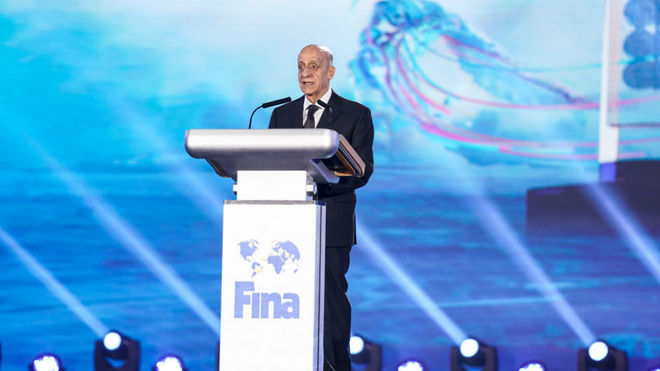 Julio Maglione, presidente de FINA.
