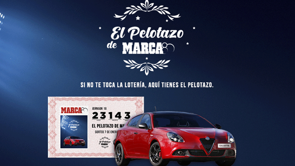 Participa en EL PELOTAZO DE MARCA y gana este magnfico Alfa Romeo...