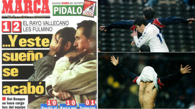Imgenes de la victoria del Rayo Vallecano ante el Real Madrid en el...