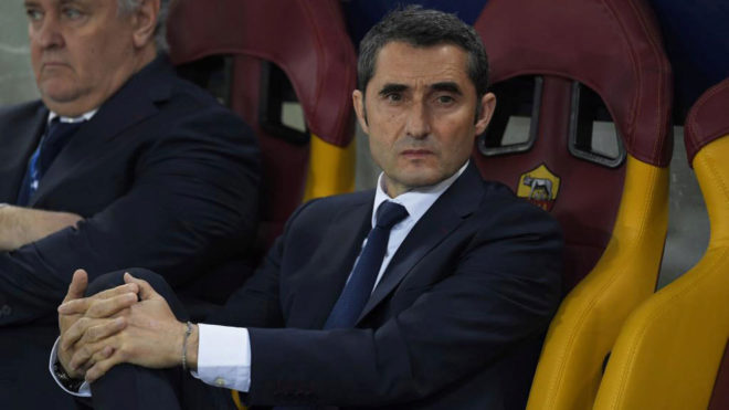 Ernesto Valverde suffered a humiliating night last season against Roma