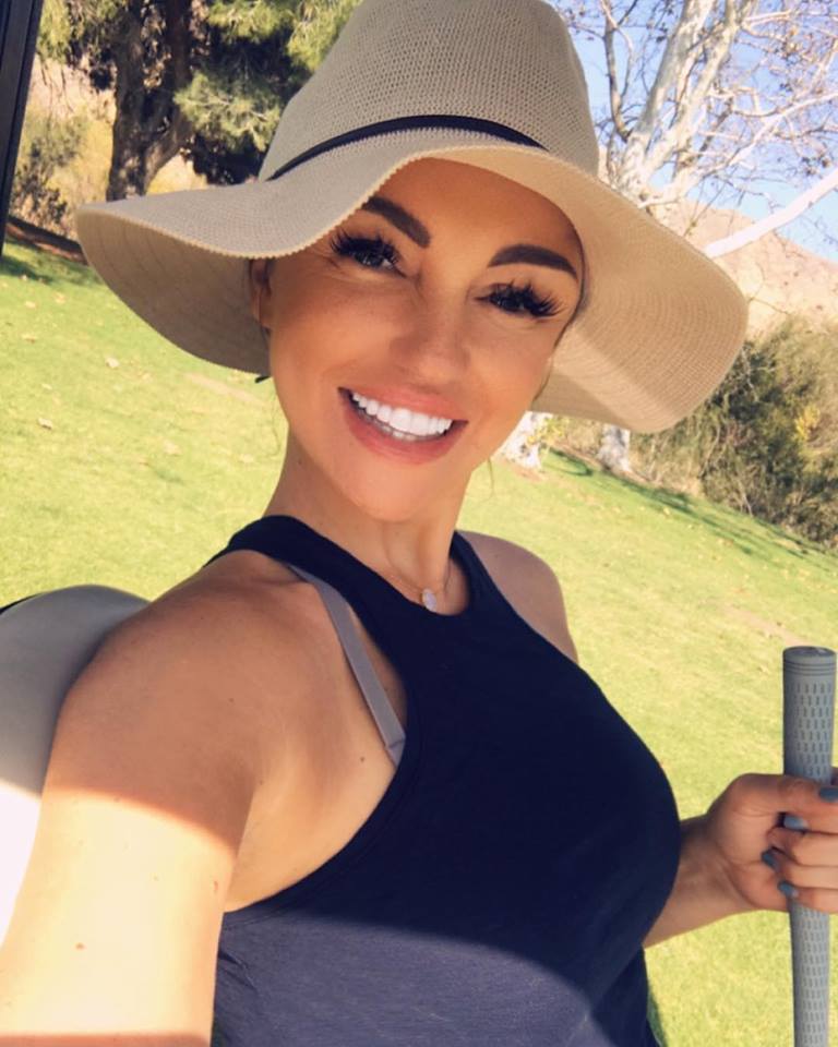 Golf: A golfing disturbance with the 