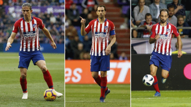 Filipe Luis, Juanfran and Godin free to negotiate with other clubs
