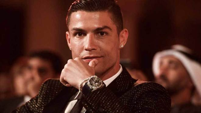 Cristiano Ronaldo, durante los Globe Soccer Awards.