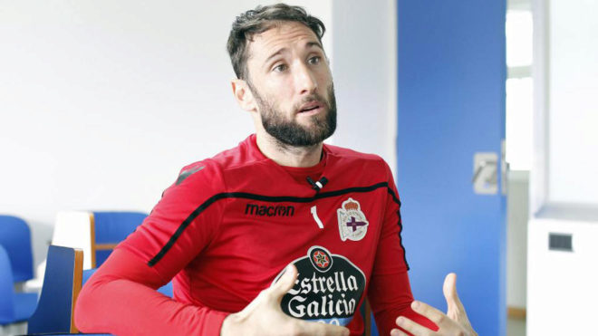 Dani Gimnez, guardameta del Deportivo de La Corua.