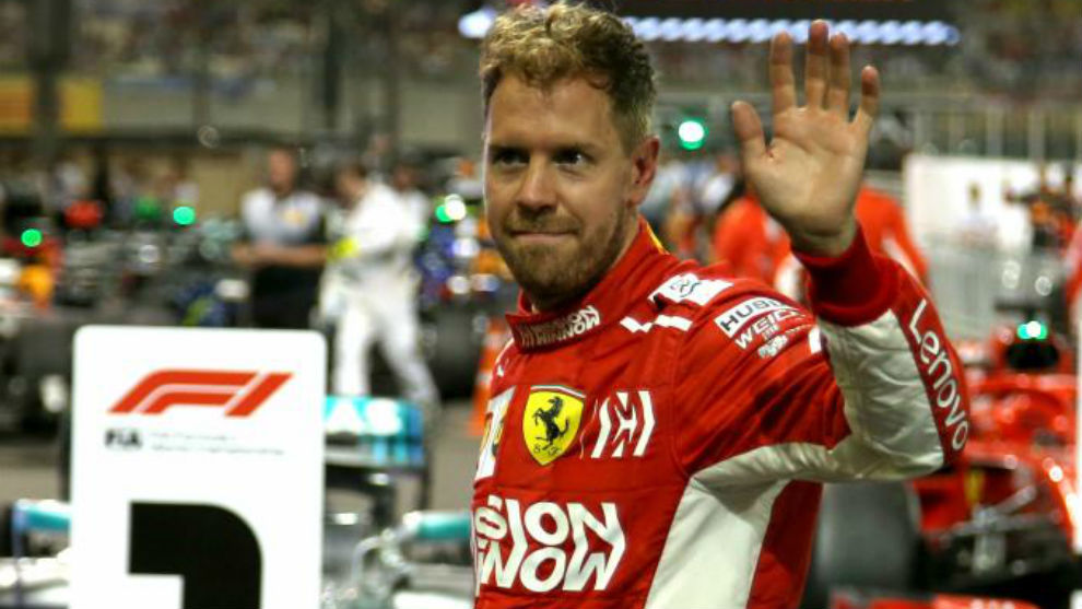 Vettel, en Abu Dabi.